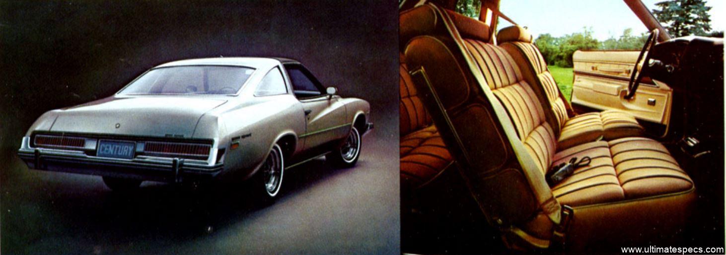 Buick Century Luxus Colonnade Hardtop Coupe 1974