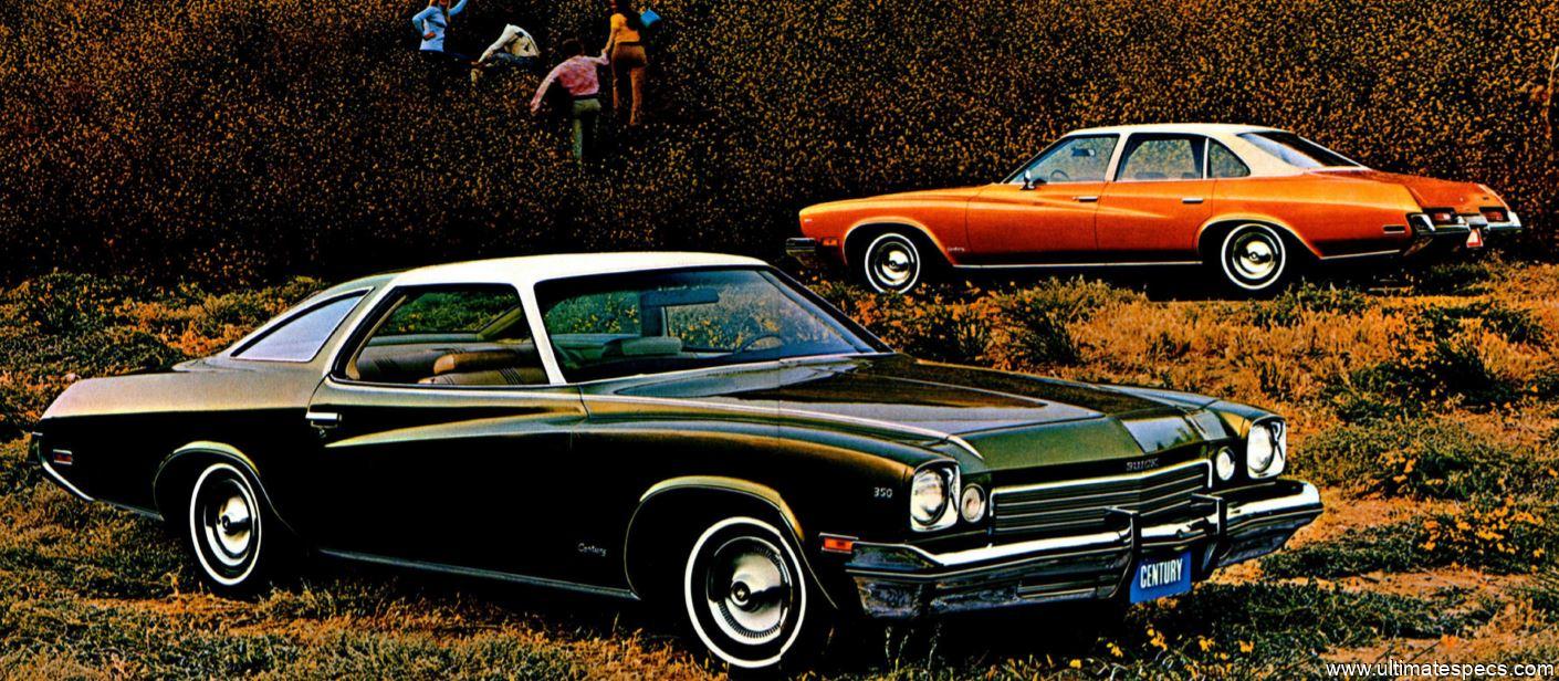 Buick Century Colonnade Hardtop Coupe 1973