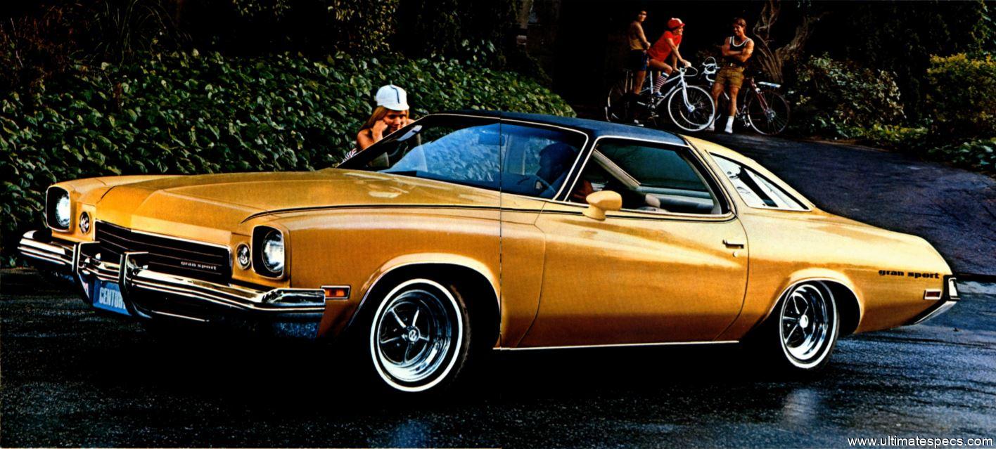 Buick Century Colonnade Hardtop Coupe 1973