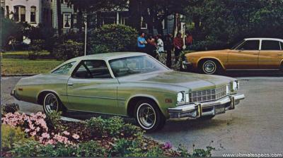 Buick Century Colonnade Hardtop Coupe 1975 5.7 V8-4B 160HP Hydra-Matic Auto Gran Sport (1974)