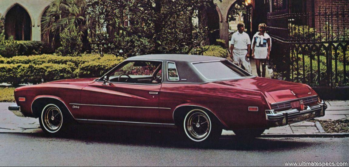 Buick Century Custom Colonnade Hardtop Coupe 1975