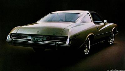 Buick Century Colonnade Hardtop Coupe 1974 455 Hydra-Matic Auto Gran Sport (1973)