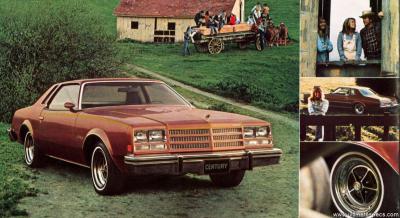 Buick Century Custom Colonnade Hardtop Coupe 1976 5.7 V8-4B Hydra-Matic Auto Custom (1975)