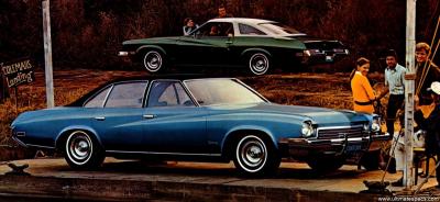 Buick Century Colonnade Hardtop Sedan 1973 Luxus 350-2 V8 (1972)