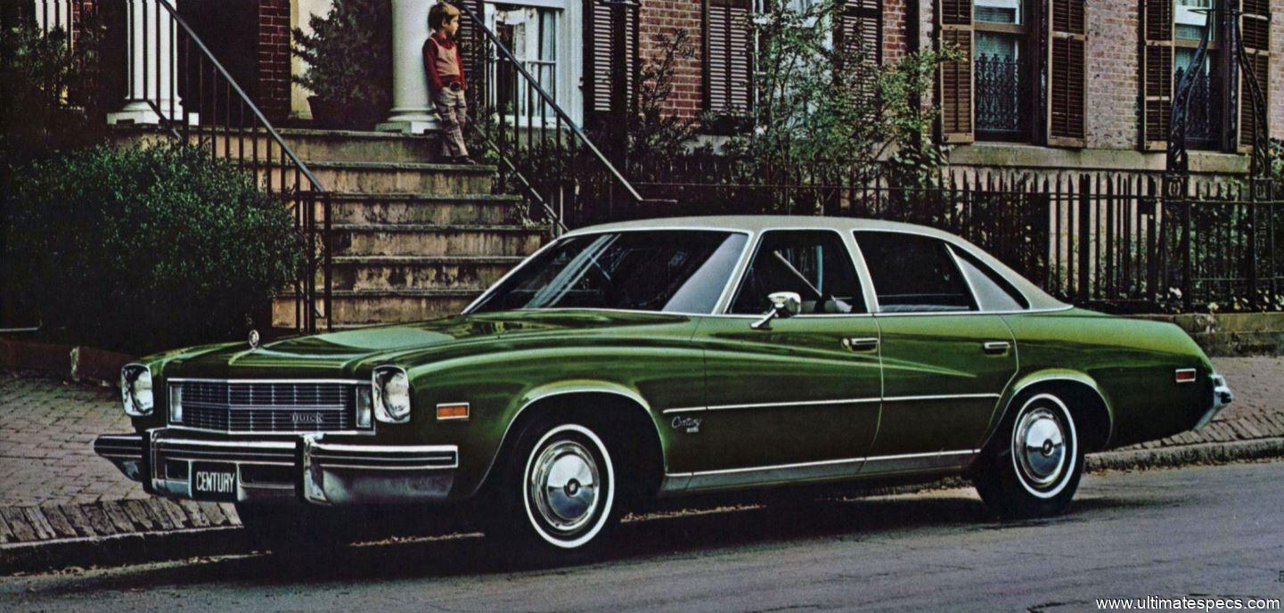 Buick Century Colonnade Hardtop Sedan 1975