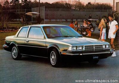 Buick Century Coupe 1982 2.5L Auto Custom (1981)