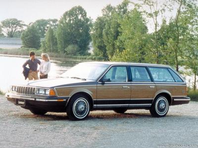 Buick Century Estate Wagon 1984 4.3 V6 Diesel Auto Custom (1983)
