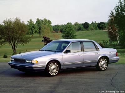 Buick Century Sedan 1991 3.3 V6 Auto 3-speed Custom (1992)