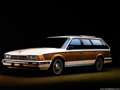 Buick Century Estate Wagon 1986 2.5 Auto specs dimensions