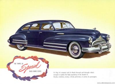 Buick Special Series 40 Sedan Model 41 (1946)