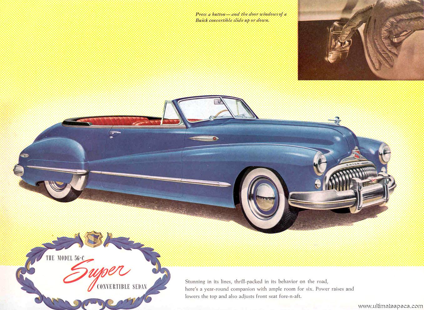 Buick Super Convertible Sedan 1946