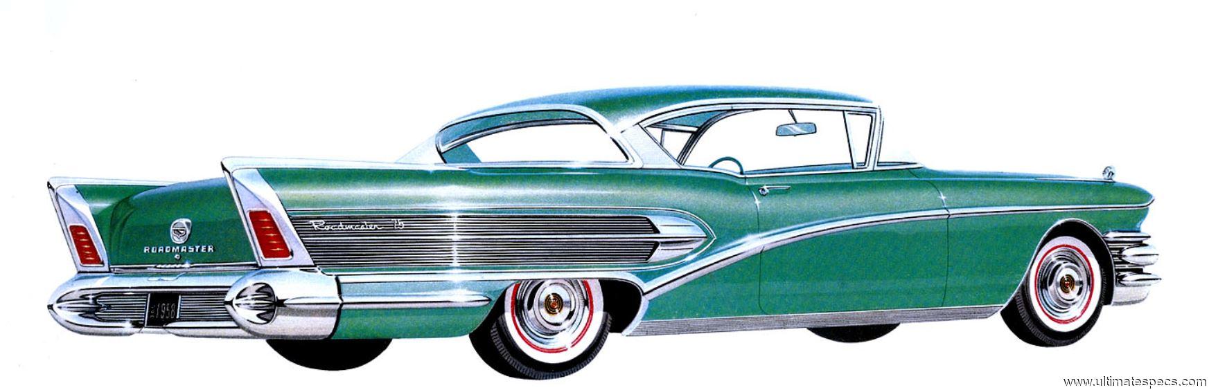 Buick Roadmaster Riviera Hardtop 1958