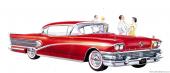 Buick Roadmaster Riviera 4 Door Hardtop 1958