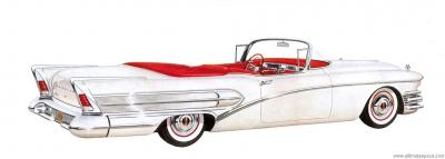 Buick Special Convertible 1958 Model 46C Variable-Pitch-Dynaflow Auto (1957)