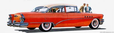 Buick Super 4-Door Sedan 1955 Model 52 Dynaflow Auto (1954)