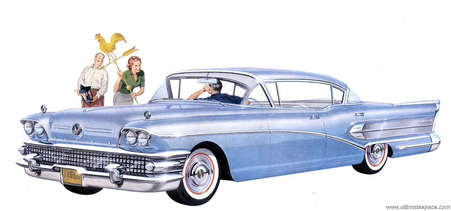 Buick Super 4-Door Riviera 1958