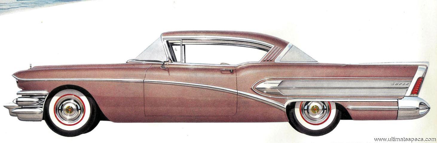Buick Super 2-Door Riviera 1958