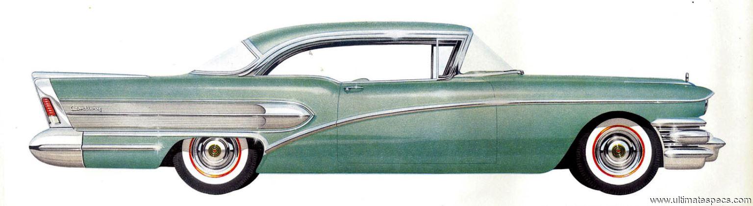 Buick Century 2-Door Riviera 1958