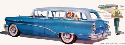 Buick Century Estate Wagon 1955 Model 69 (1954)
