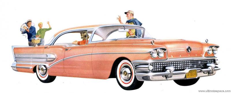 Buick Century 4-Door Riviera 1958 image