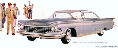 Buick Electra Hardtop Coupe 1959 Triple Turbine (1958)