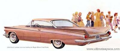 Buick LeSabre 2-Door Hardtop 1959 Manual (1958)