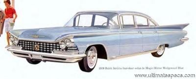 Buick Invicta 4-Door Sedan 1959 Twin Turbine (1958)