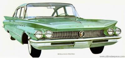 Buick Invicta 4-Door Sedan 1960 Turbine Drive (1959)