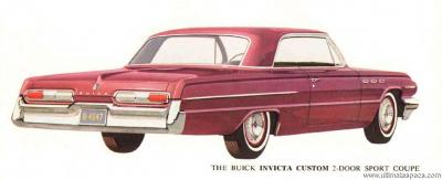 Buick Invicta 2-Door Sport Coupe 1962 Turbine Drive (1961)