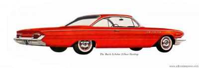 Buick LeSabre 2-Door Hardtop 1961 Turbine Drive Regular Gas Engine (1960)