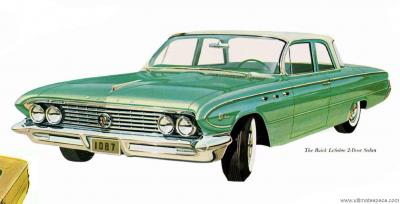 Buick LeSabre 2-Door Sedan 1961 Turbine Drive Regular Gas Engine (1960)