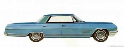 Buick Wildcat 4-Door Hardtop 1964 401-4 V8 Super Turbine 400 (1963)