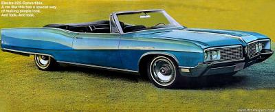 Buick Electra 225 Convertible 1968 Custom 430-4 V8 (1967)