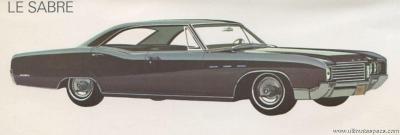 Buick LeSabre 4-Door Hardtop 1967 Custom 340-2 V8 (1966)