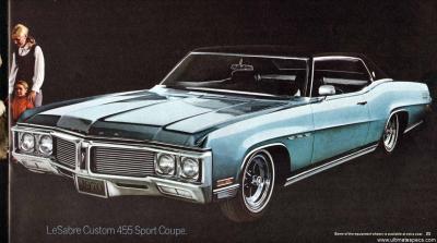 Buick LeSabre Sport Coupe 1970 350-4 V-8 High Performance Hydra-Matic Auto (1969)
