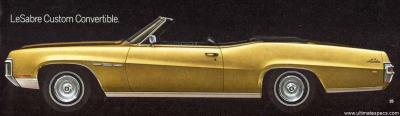 Buick LeSabre Convertible 1970 Custom 350-2 V-8 Hydra-Matic Auto (1969)