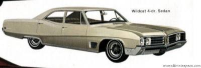 Buick Wildcat 4-Door Sedan 1968 3-speed (1967)