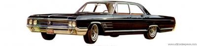 Buick Wildcat 4-Door Sedan 1965 Deluxe 425 V8 Wildcat 465 4-speed (1964)