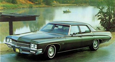 Buick LeSabre 4-Door Sedan 1972 350 V8 Auto (1971)