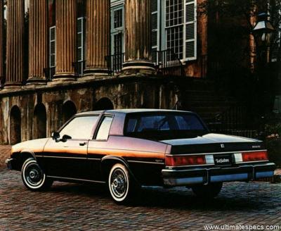 Buick LeSabre Coupe 1984 4.1 V6 Limited Specs Performance