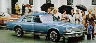 Buick LeSabre Sedan 1979 5.7 V8 California-market Limited (1978)