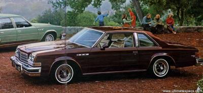 Buick LeSabre Coupe 1978 5.0 V8 California-market Custom (1977)