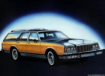 Buick Electra Estate Wagon 1985 5.0L V8 Auto (1984)