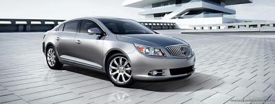 Stilisierter Querschnitt des Buick Lacrosse V6-Motors