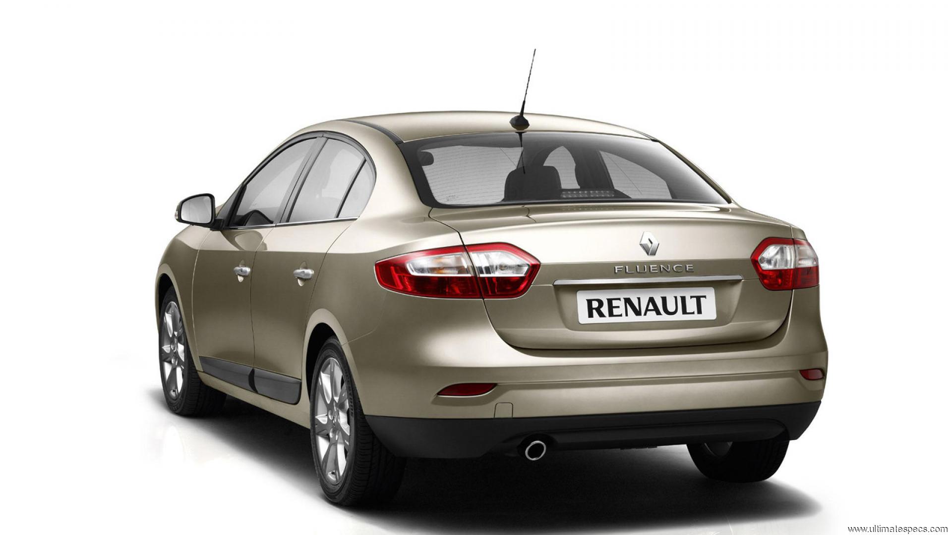 Renault fluence размер