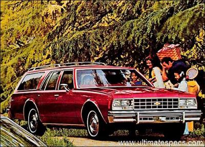 Chevrolet Impala 6 Wagon 1976 350 5.7 V8 170HP (1977)