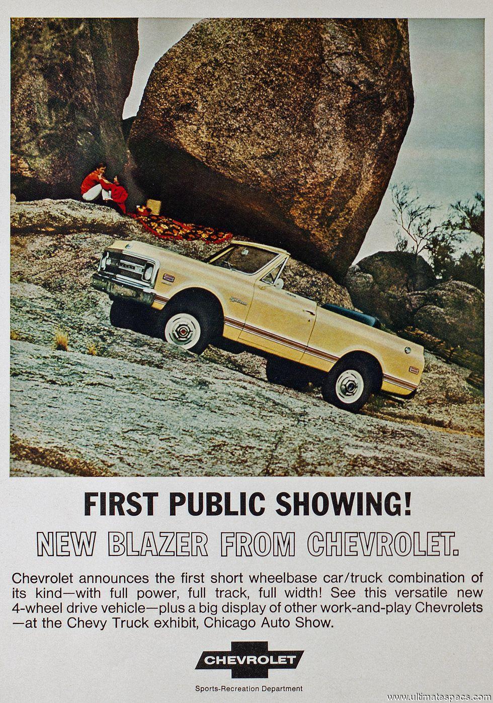 Chevrolet Blazer 1969