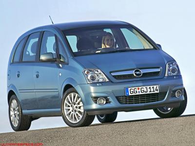 Fichas tecnicas de Opel Meriva A, dimensiones e consumos