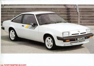 moed Boven hoofd en schouder Vet Opel Manta B2 2.0 S Technical Specs, Fuel Consumption, Dimensions