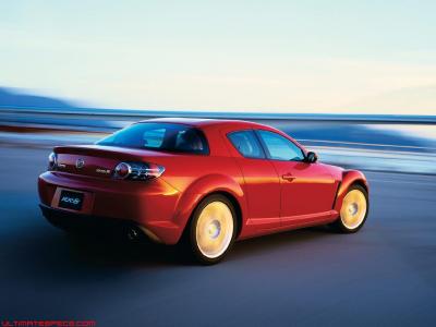  Mazda RX 8 231 Especificaciones técnicas, consumo de combustible, dimensiones